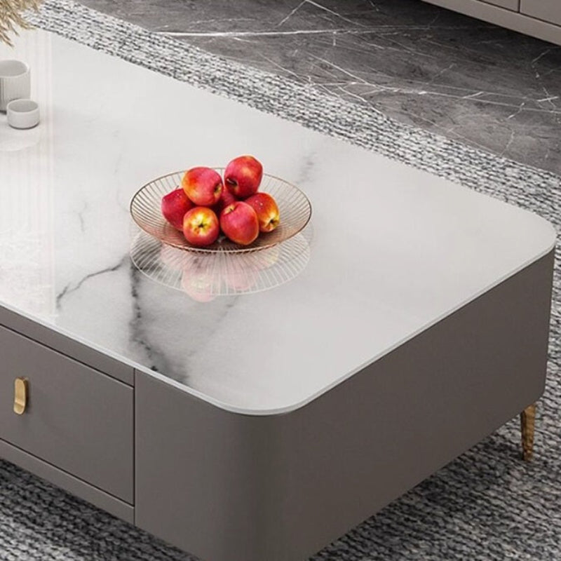 [A03] Italian Modern Minimalist Coffee Table