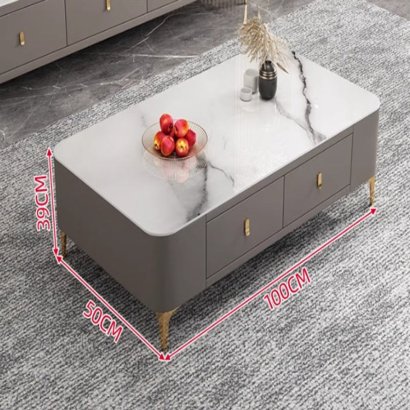 [A03] Italian Modern Minimalist Coffee Table