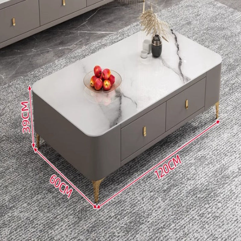 [A03] Italian Modern Minimalist Coffee Table