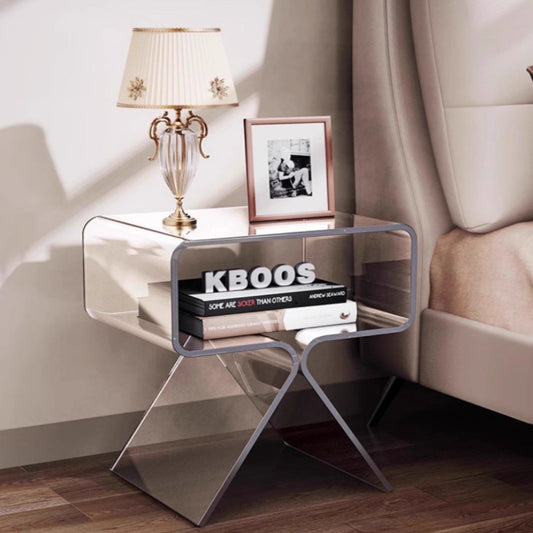 [A10] Petite Mini Acrylic Bedside Table