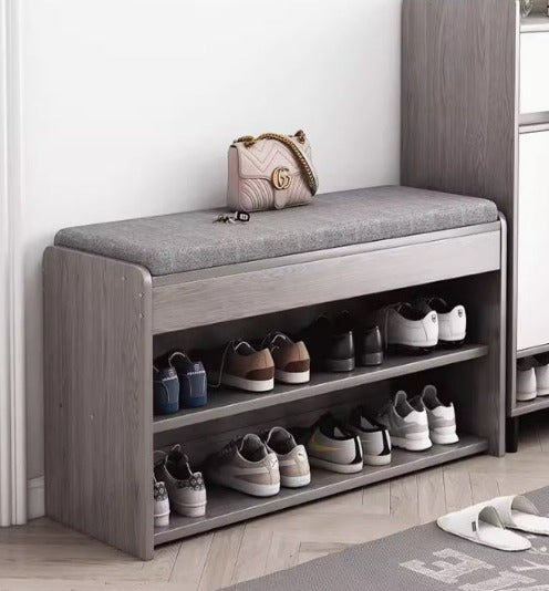 [A20] Compact Shoe Rack with Sitting Bench