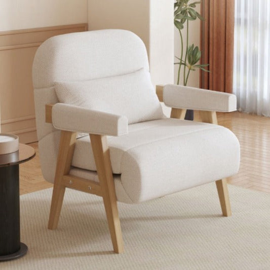 [A33] Foldable Solid Wood Sofa Bed