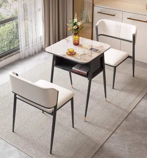 [A37] Luxury Modern Table and Chair Combination