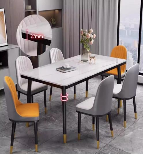 [S43] Marble Dining Table