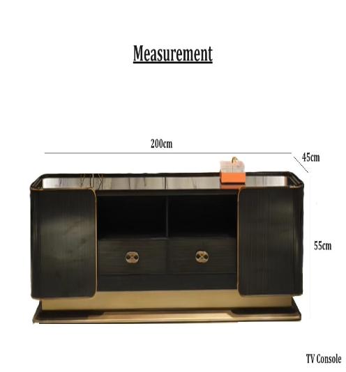 [A47] TV Console / Coffee Table / Side Table in Italian Style