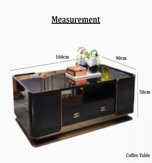 [A47] TV Console / Coffee Table / Side Table in Italian Style