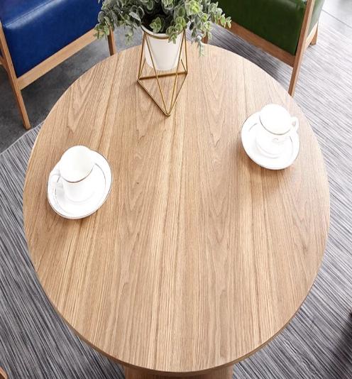 [A50] Simple and Modern Small Round Table