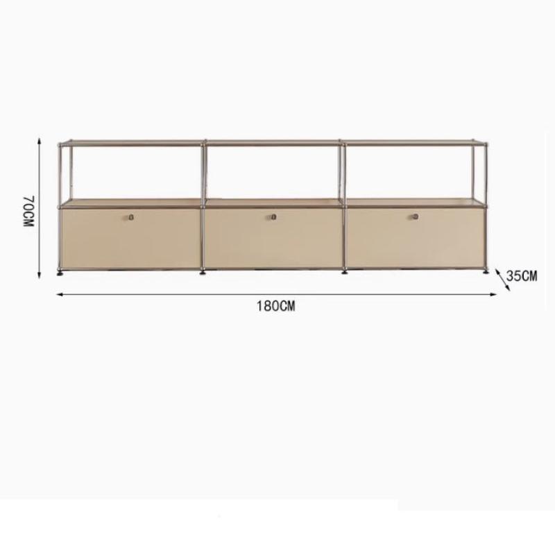 [A52] Brenn Stainless Steel Storage Cabinet