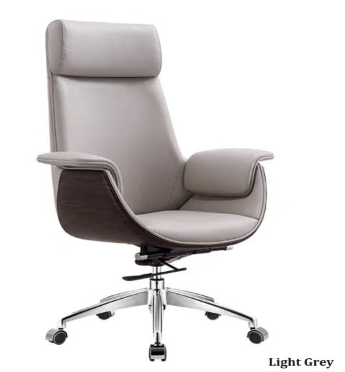 [C05] Luxury Comfort Leather Seat Swivel Office Chair