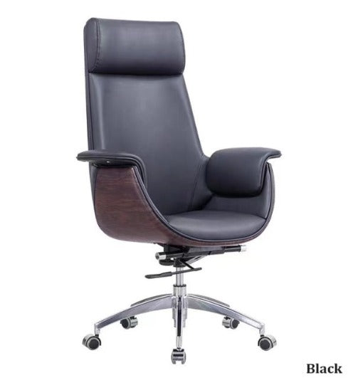 [C05] Luxury Comfort Leather Seat Swivel Office Chair