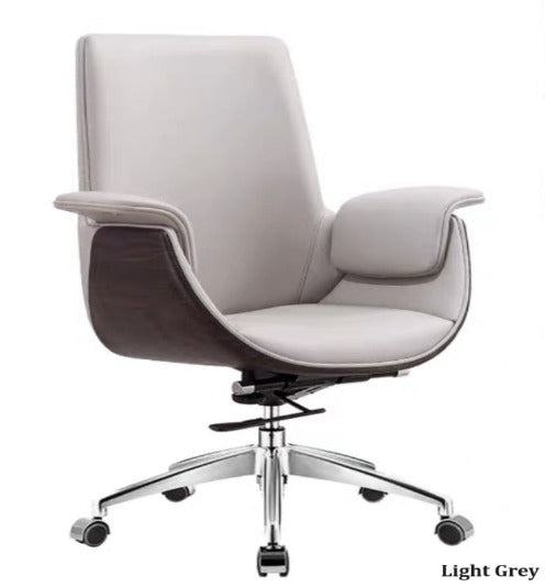 [C05] Luxury Comfort Leather Seat Swivel Office Chair