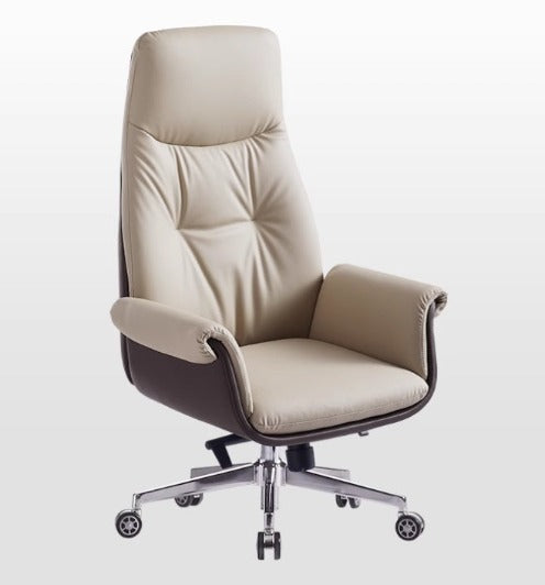 [C06] Minimalist Modern Executive Leather Office Chair