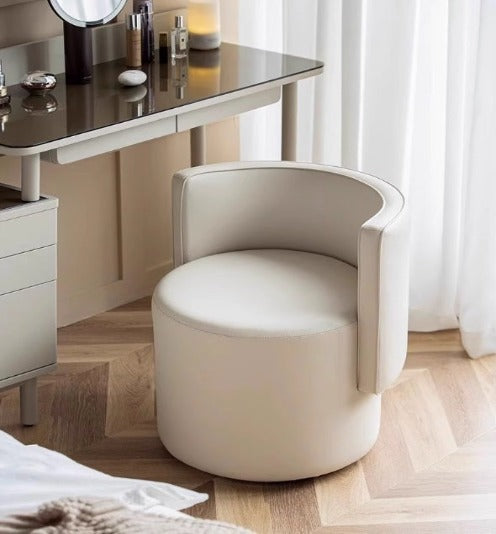 [C08] Luxury Modern Style Leather Dressing Stool