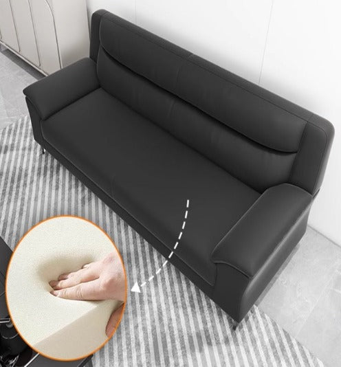 [C15] Simple Modern Leather Sofa