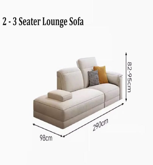 [C21] Velvetine Luxe Scratch Resistant Sofa