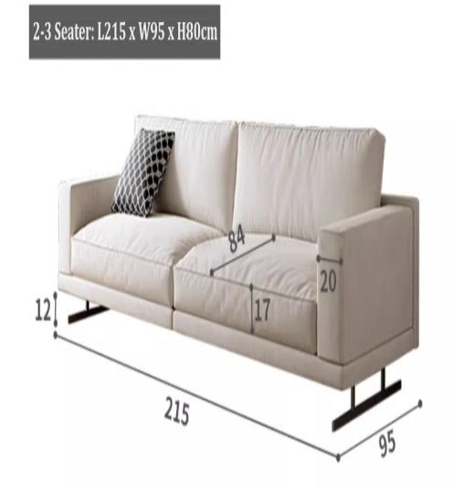 [C22] Verona Italian Style Sofa