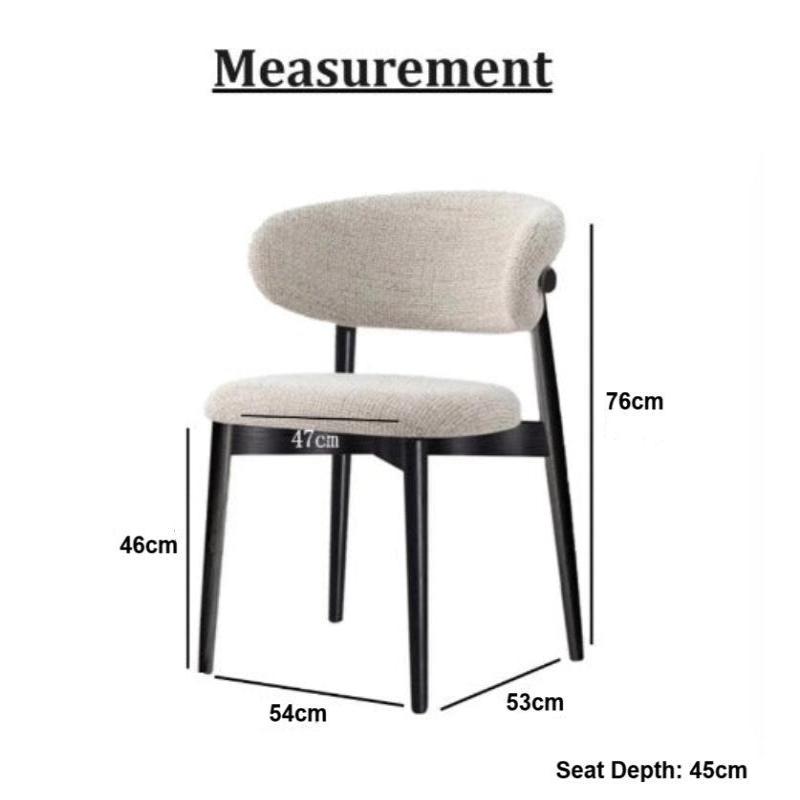 [C25] Astrid Dining Chair