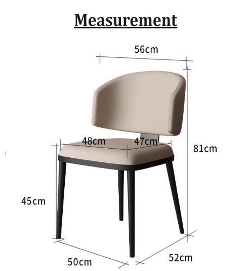 [C28] Italian Style Dining Chair