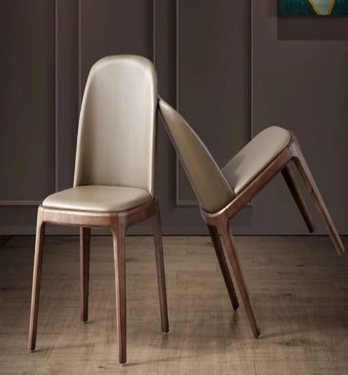 [C29] Nordic Solid Wood Dining Chair