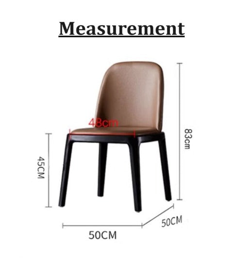 [C29] Nordic Solid Wood Dining Chair