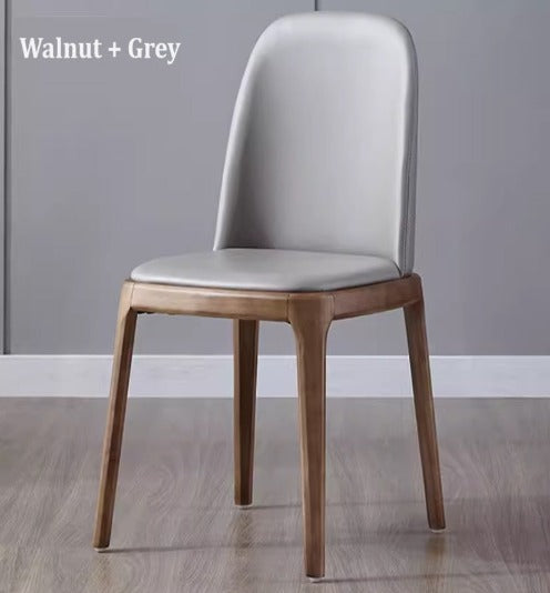 [C29] Nordic Solid Wood Dining Chair