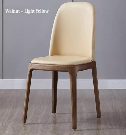 [C29] Nordic Solid Wood Dining Chair