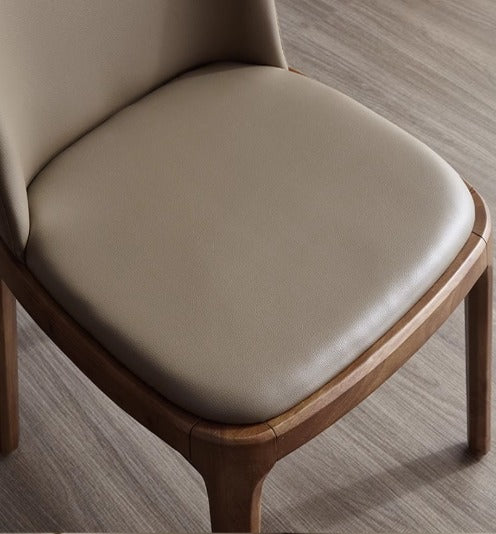 [C29] Nordic Solid Wood Dining Chair