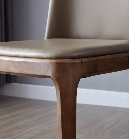 [C29] Nordic Solid Wood Dining Chair