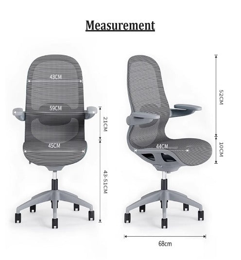 [C34] Ergonomic Breathable Mesh Office Chair