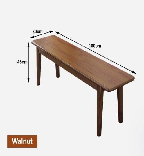 [C48] Versatile Solid Wooden Bench