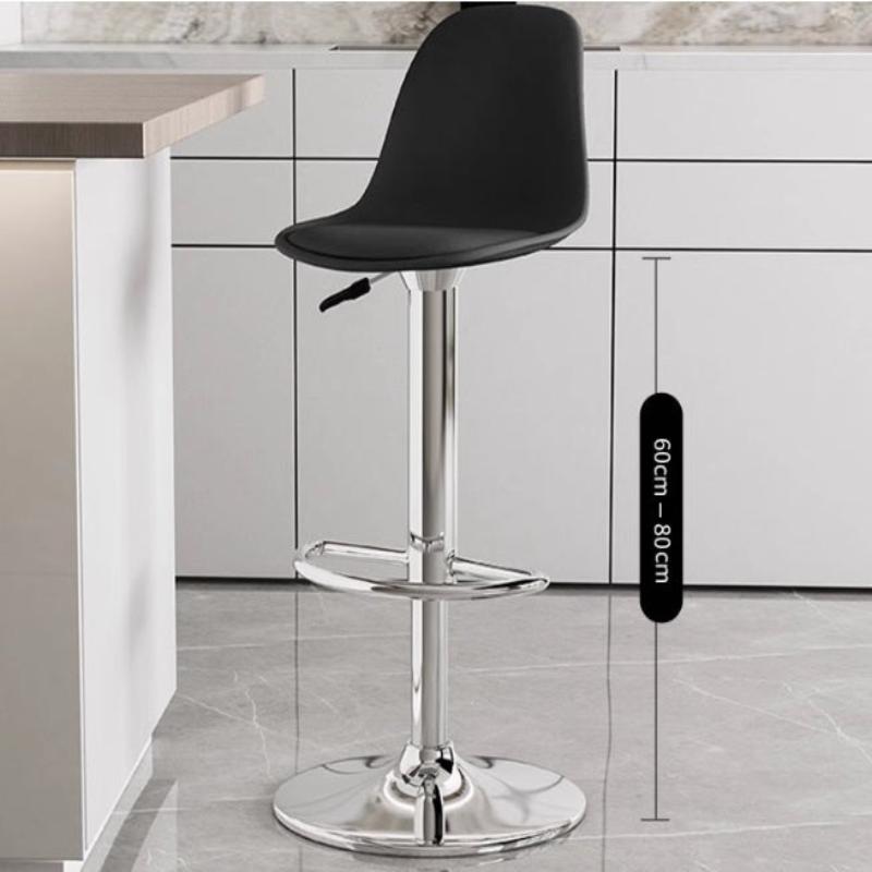 [C53] Mako Swivel Bar Chair with Backrest