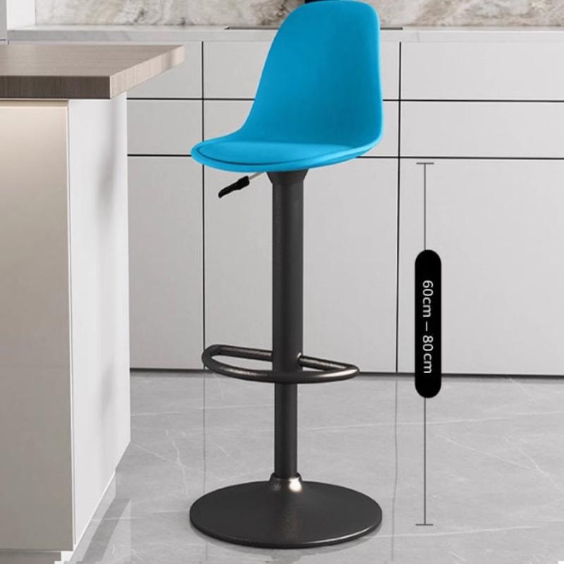 [C53] Mako Swivel Bar Chair with Backrest