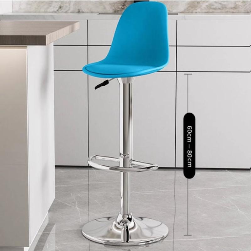 [C53] Mako Swivel Bar Chair with Backrest