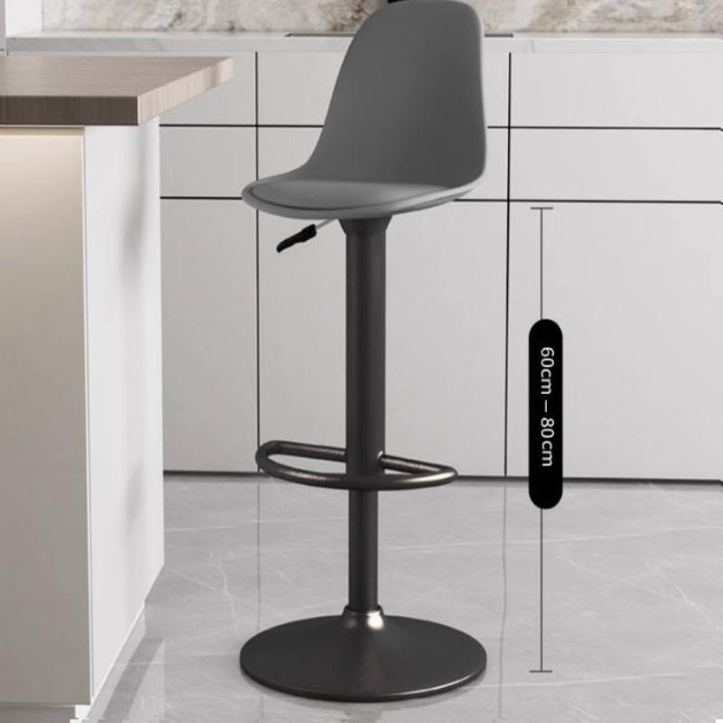 [C53] Mako Swivel Bar Chair with Backrest