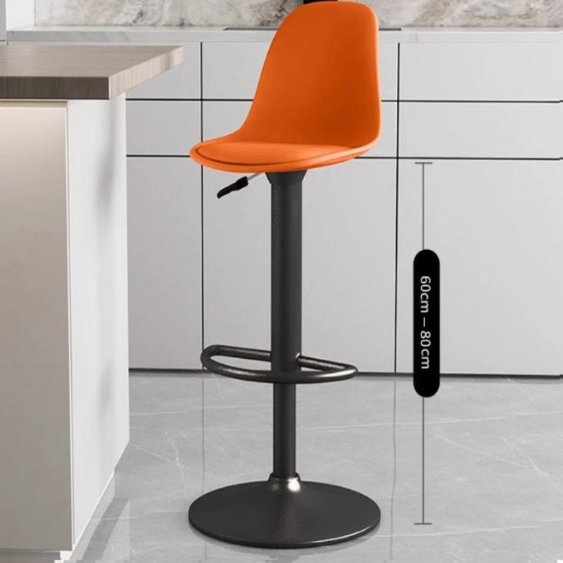 [C53] Mako Swivel Bar Chair with Backrest