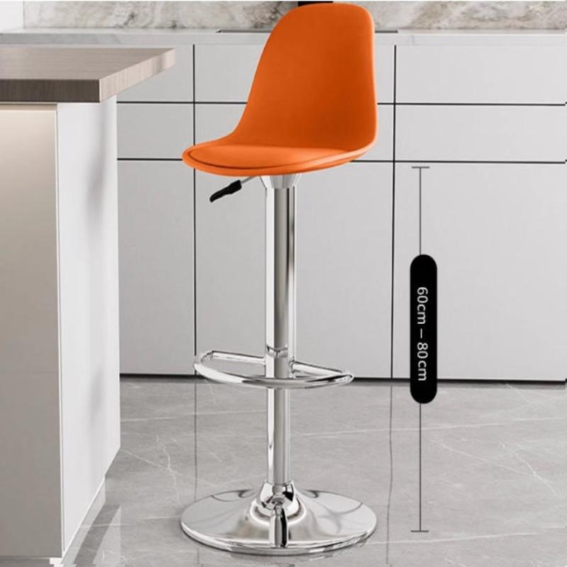 [C53] Mako Swivel Bar Chair with Backrest