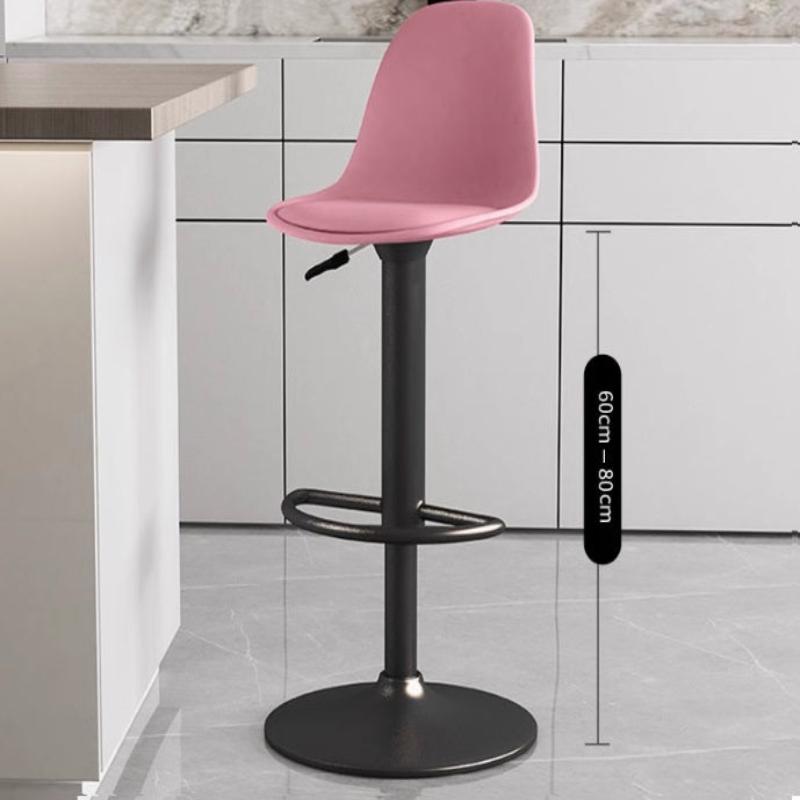 [C53] Mako Swivel Bar Chair with Backrest