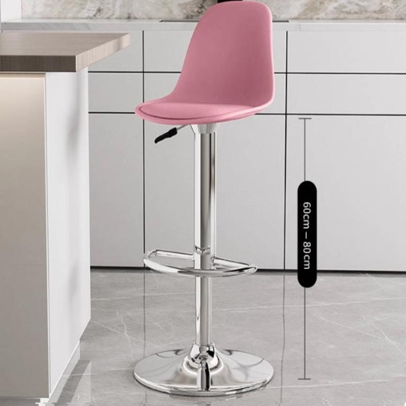 [C53] Mako Swivel Bar Chair with Backrest