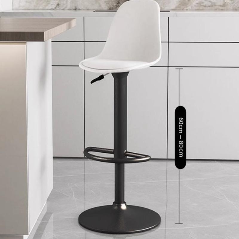 [C53] Mako Swivel Bar Chair with Backrest