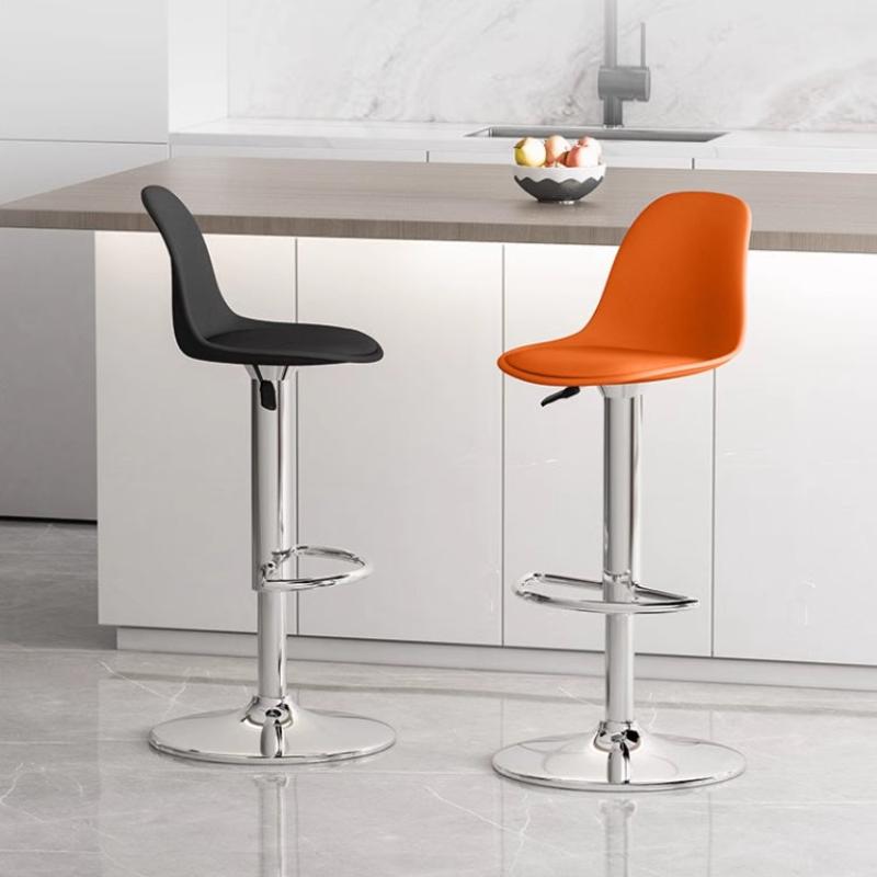 [C53] Mako Swivel Bar Chair with Backrest