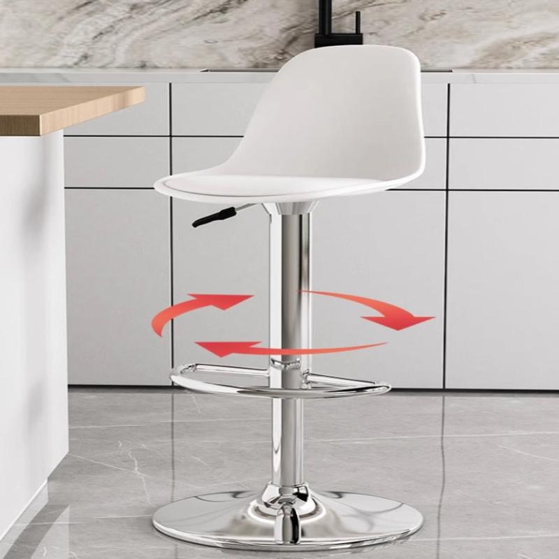 [C53] Mako Swivel Bar Chair with Backrest