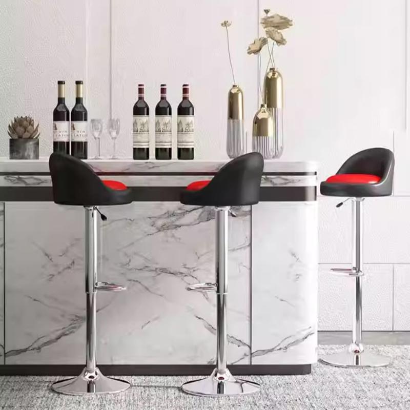 [C54] Modern Minimalist Swivel Bar Stool