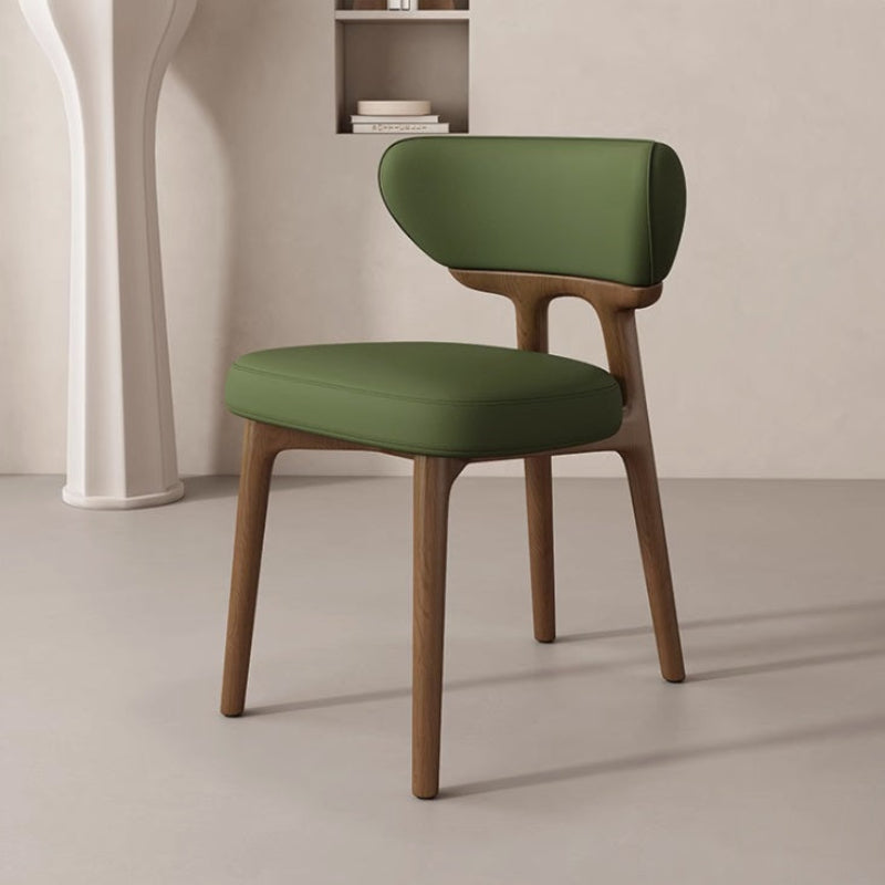 [C55] Baxster Solid Wood Dining Chair in European Style