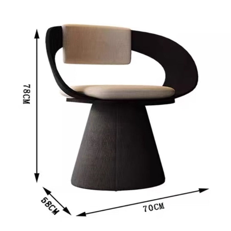 [C70] Virgil Solid Wood Dining Chair in Modern Style