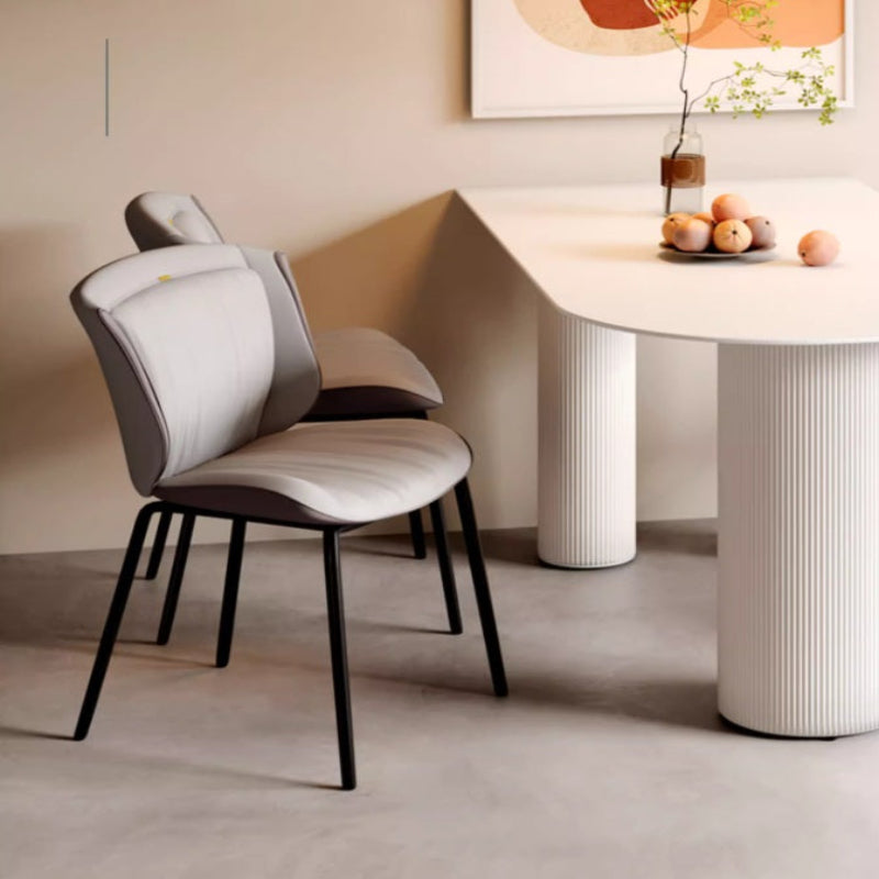 [C71] Logan Leather Dining Chair