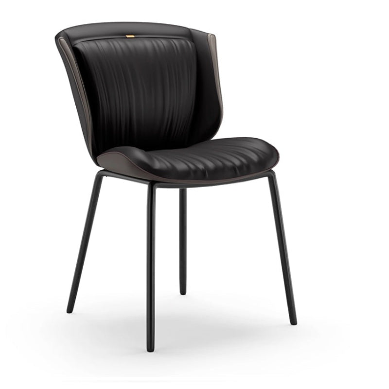 [C71] Logan Leather Dining Chair