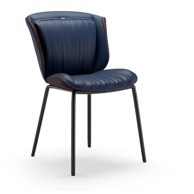 [C71] Logan Leather Dining Chair