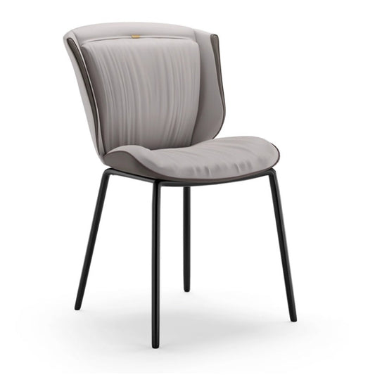 [C71] Logan Leather Dining Chair