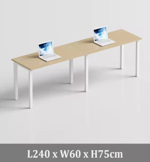 [O01] Simple Modern Partition Workstation Table