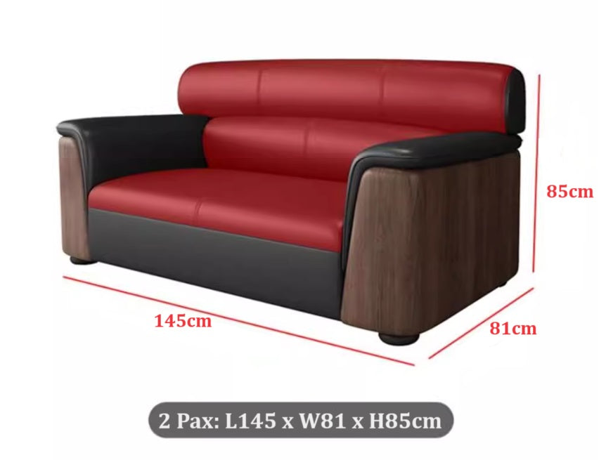 [O02] Executive Elegance Office Sofa